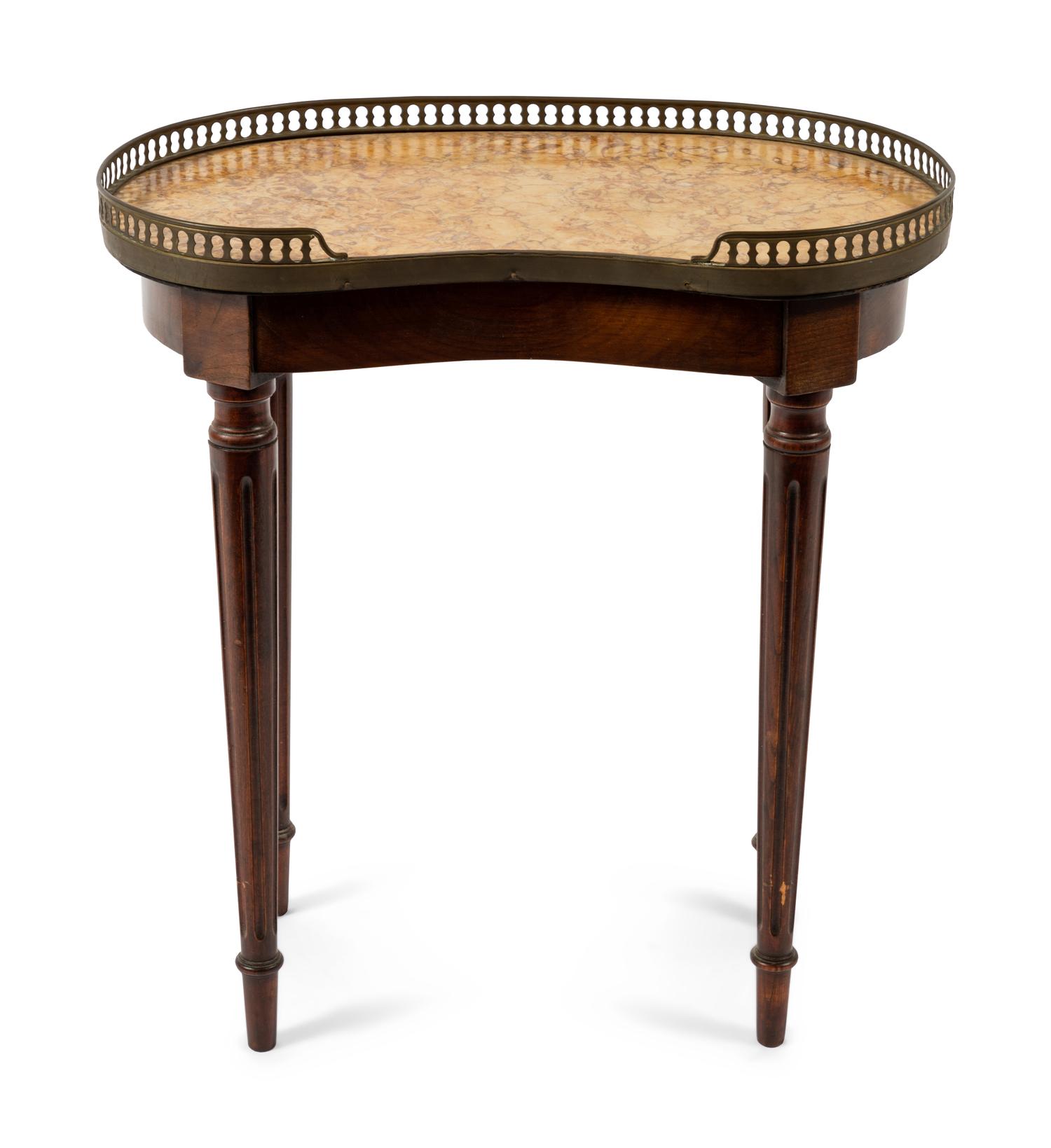 A Louis XVI Style Reniform Table