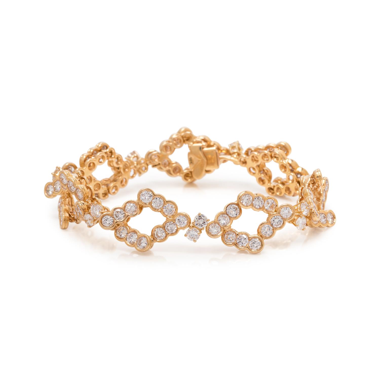 FRENCH, DIAMOND BRACELET