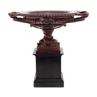 An Italian Carved Porphyry Tazza