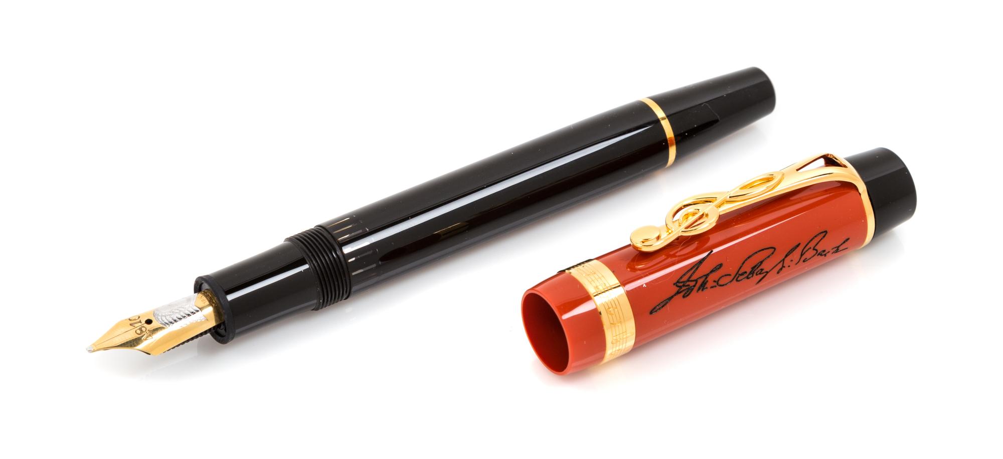 A Montblanc Meisterstuck Johan Sebastian Bach Limited Edition Fountain Pen
