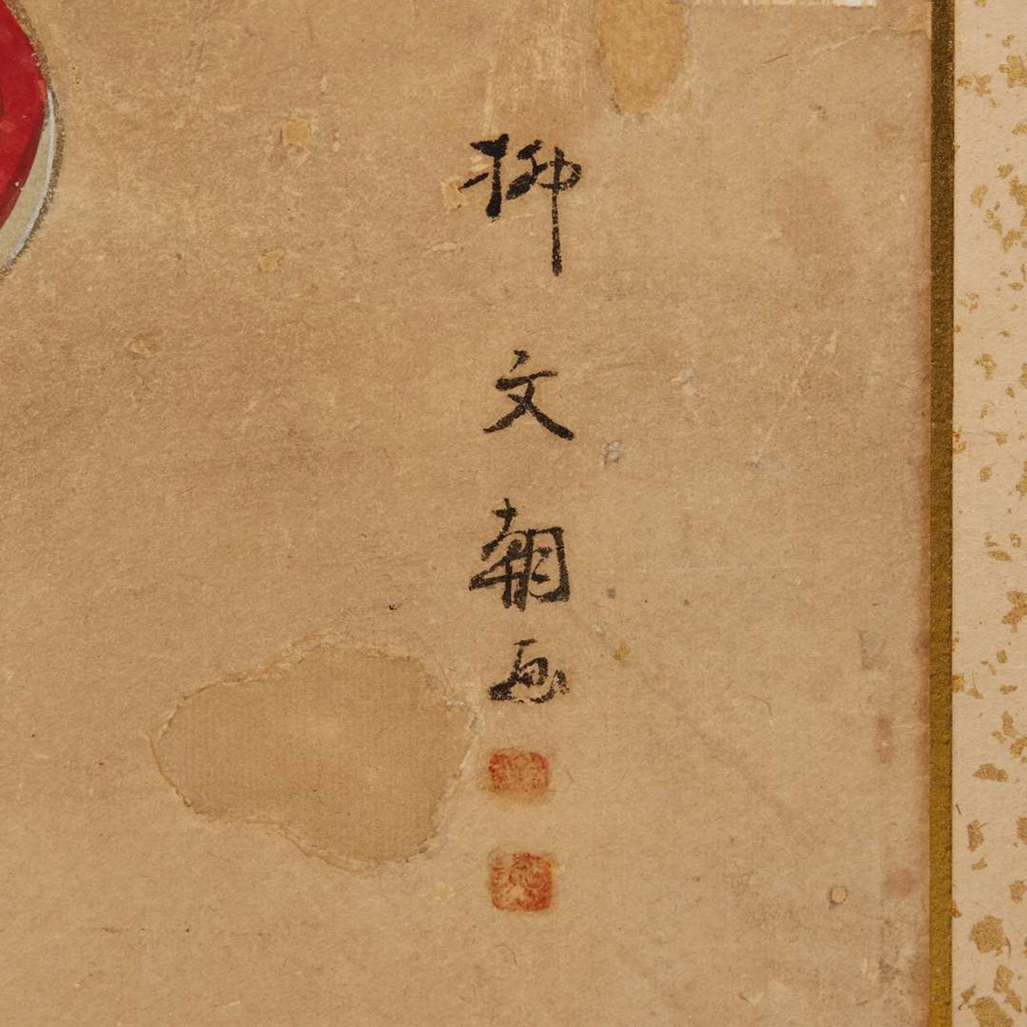 Yanagi Buncho 日本六开屏风 (Japanese b.1764-d.1801)