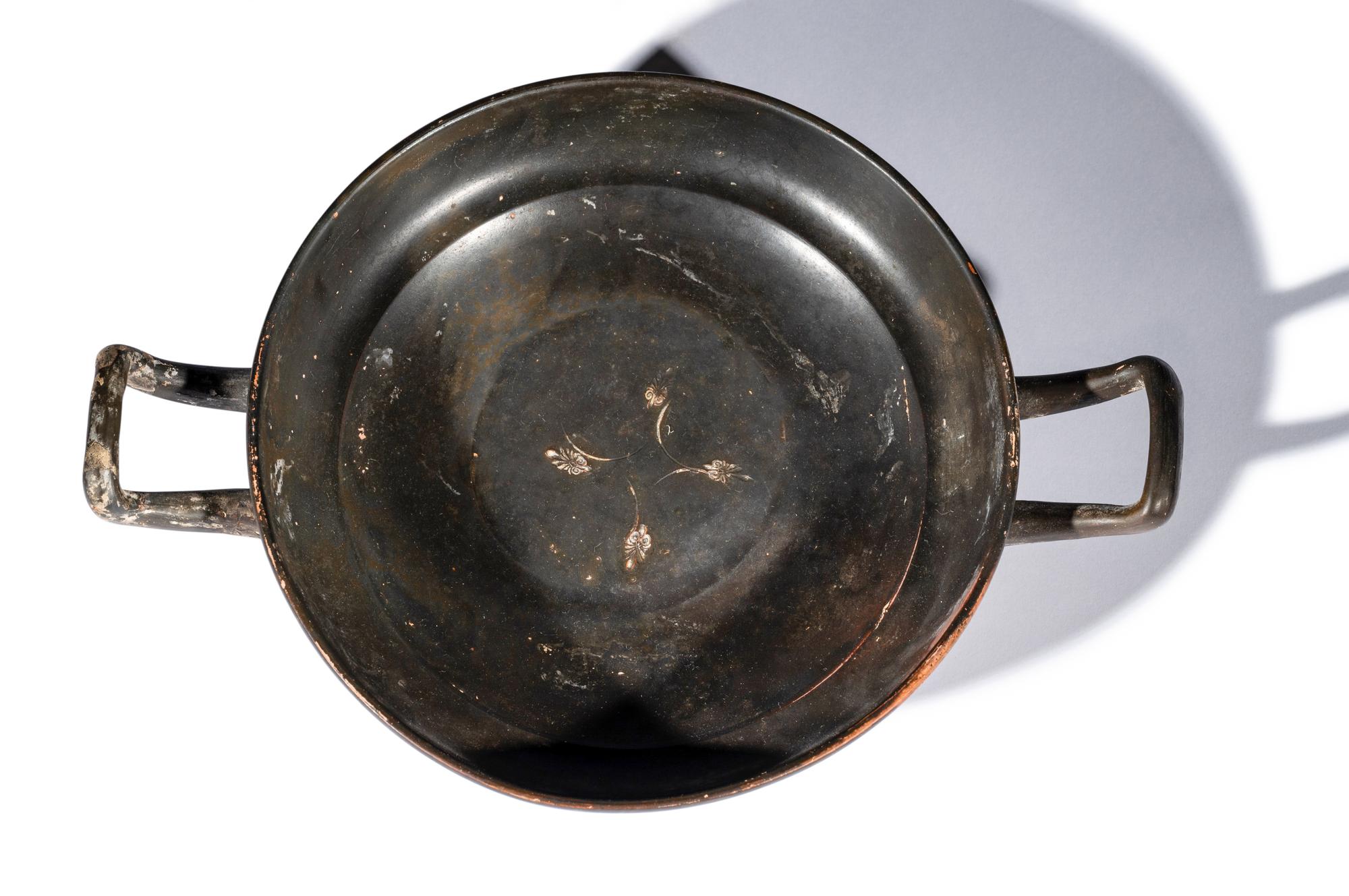 A Greek Black-Glazed Kylix