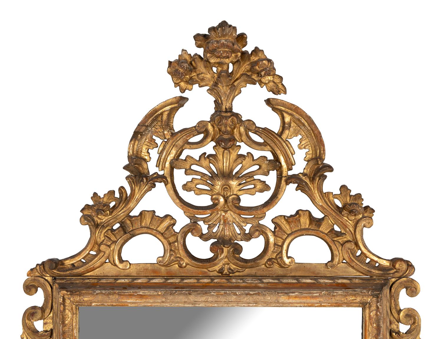 An Italian Giltwood Mirror