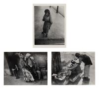 A group of three works