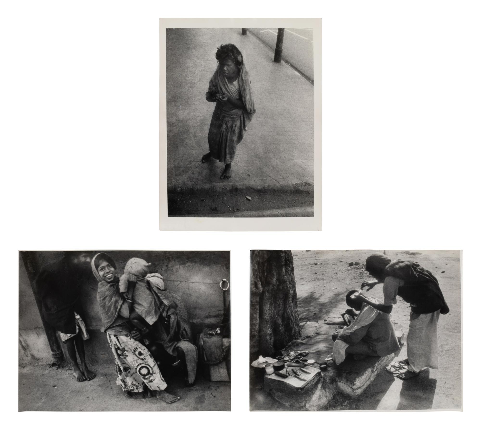 A group of three works