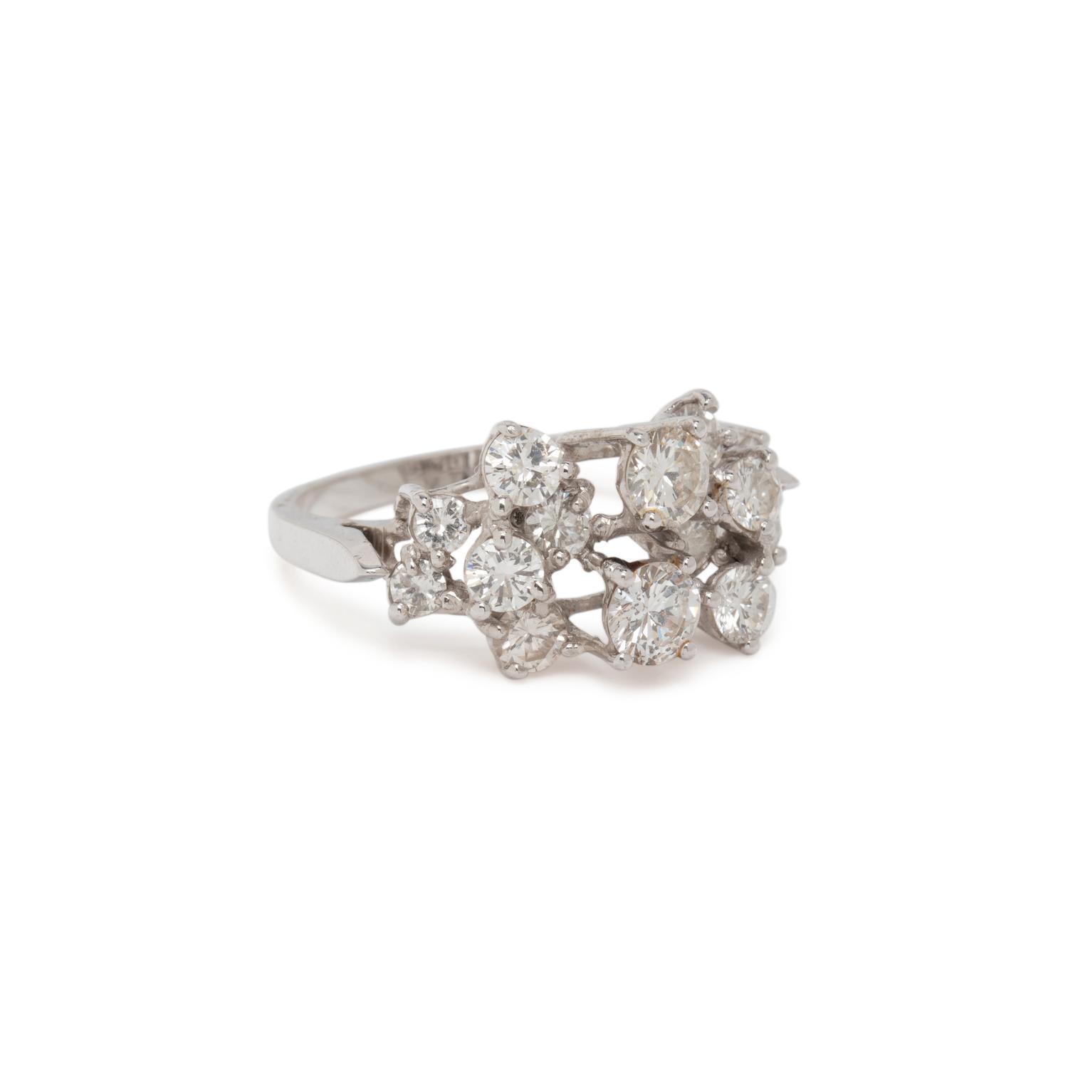 BICOLOR GOLD AND DIAMOND CONVERTIBLE RING