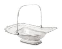 A George III Silver Centerpiece Basket