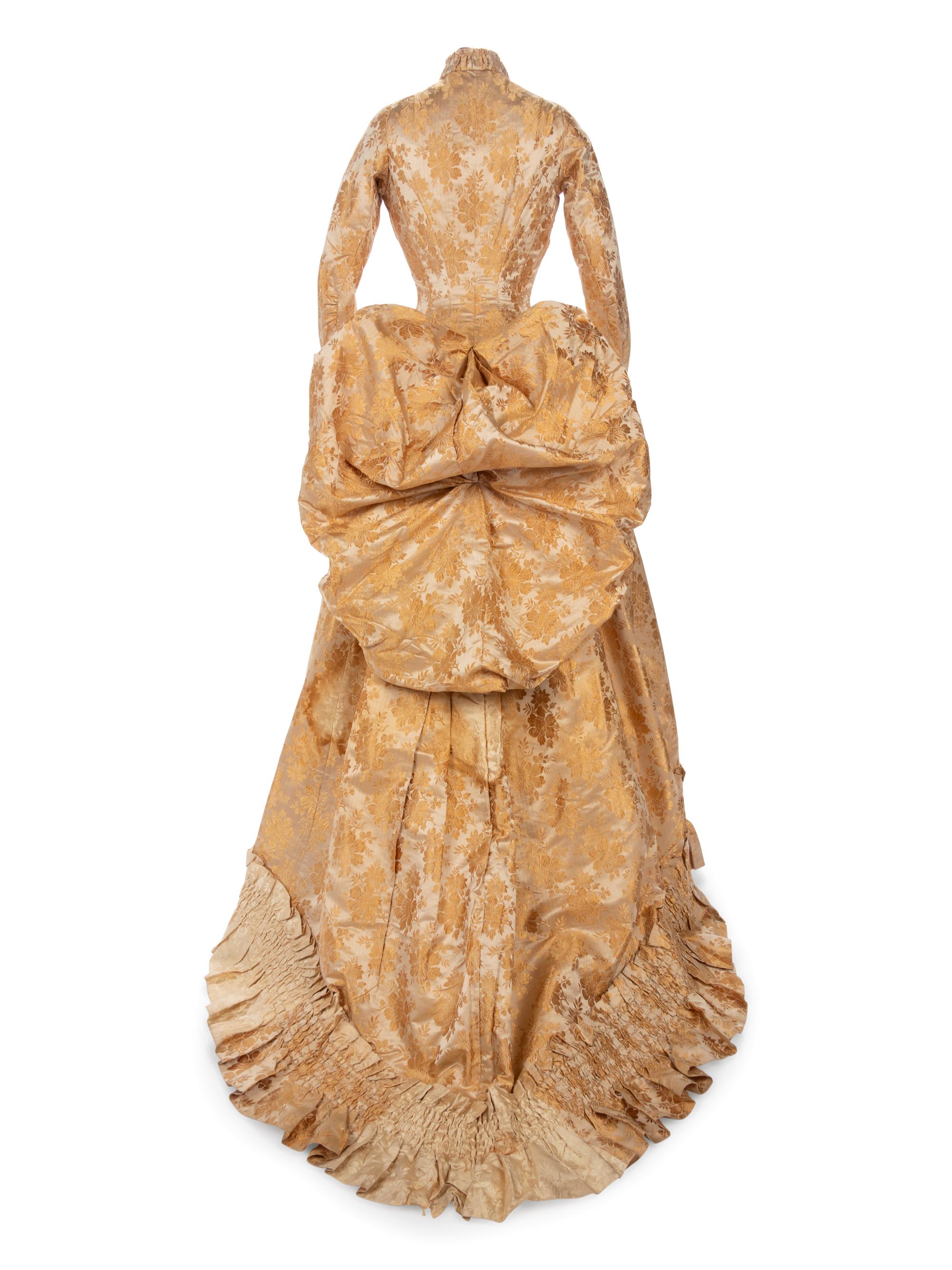 Two-Piece Bustle Dress, 1880s