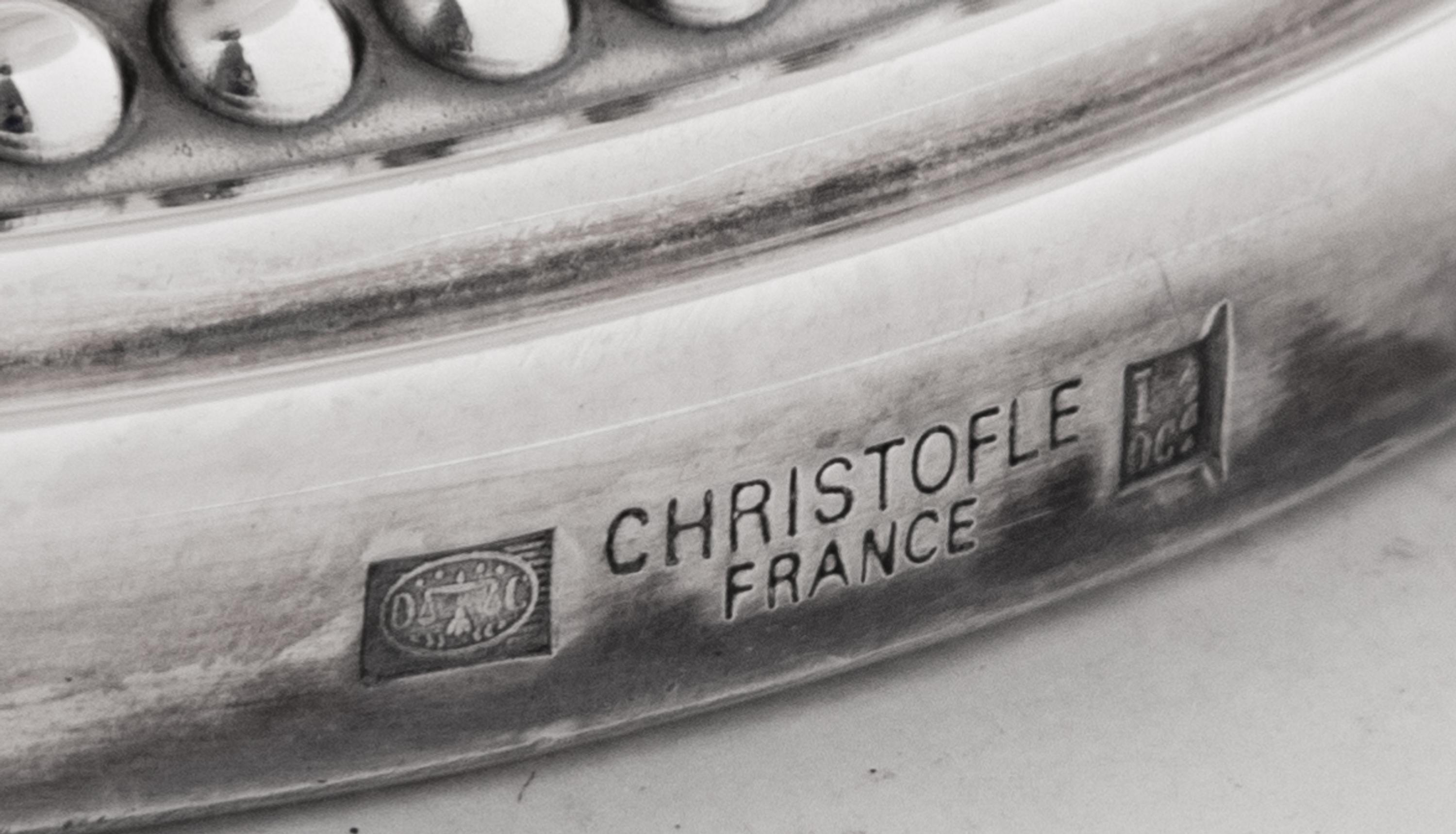 A Christofle Silver-Plate Coffee Pot