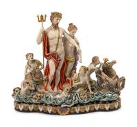 A German Porcelain Figural Group