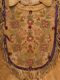 Metis Embroidered Hide Jacket