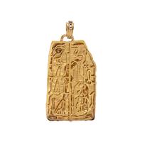 YELLOW GOLD EGYPTIAN MOTIF PENDANT