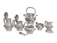An American Silver Seven-Piece Tea and Coffee Service