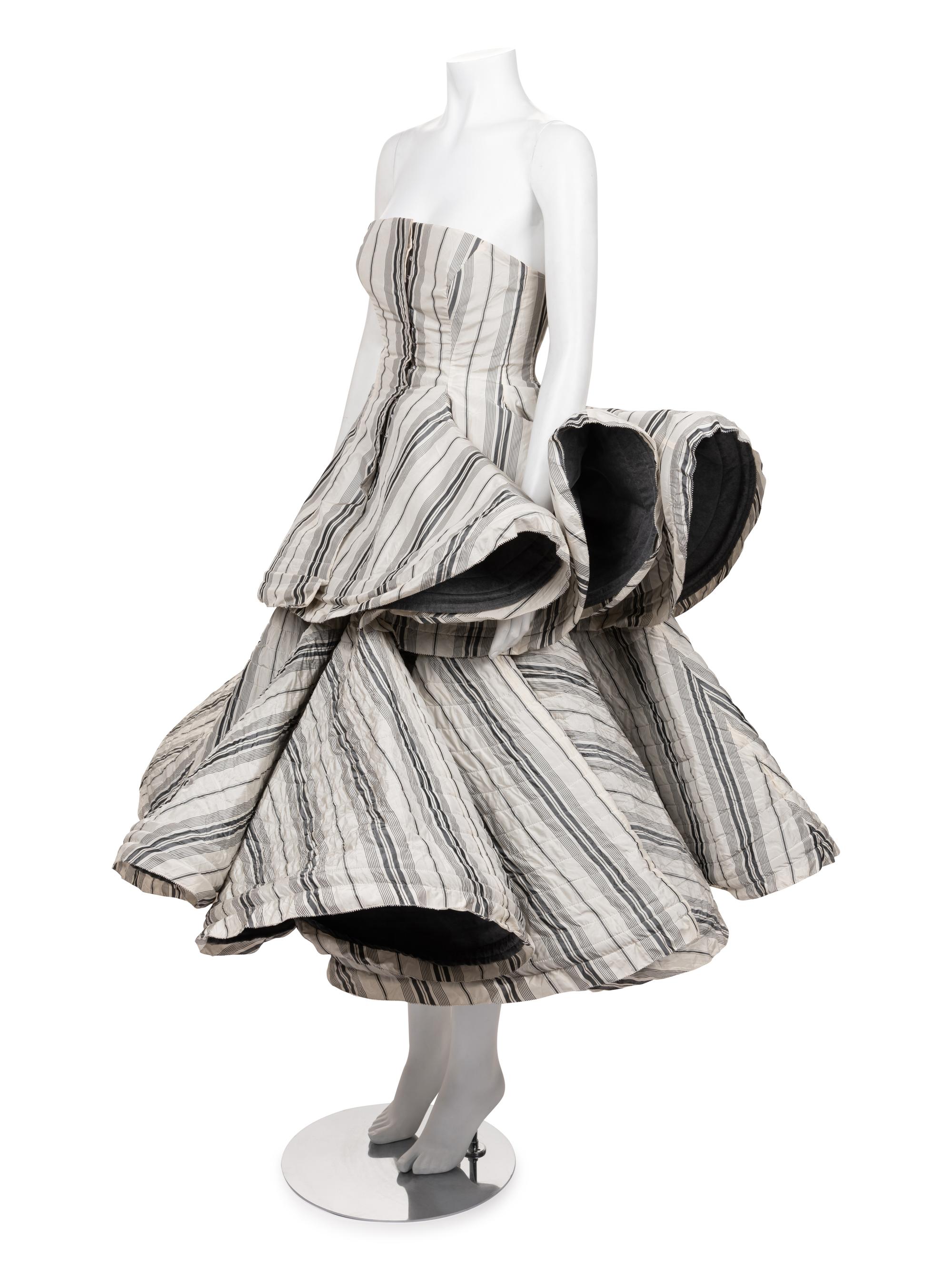 Yohji Yamamoto Two-Piece Flounced Dress, Spring/Summer 1999