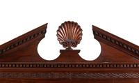 A George III Shell-Carved Mahogany Chest-on-Chest