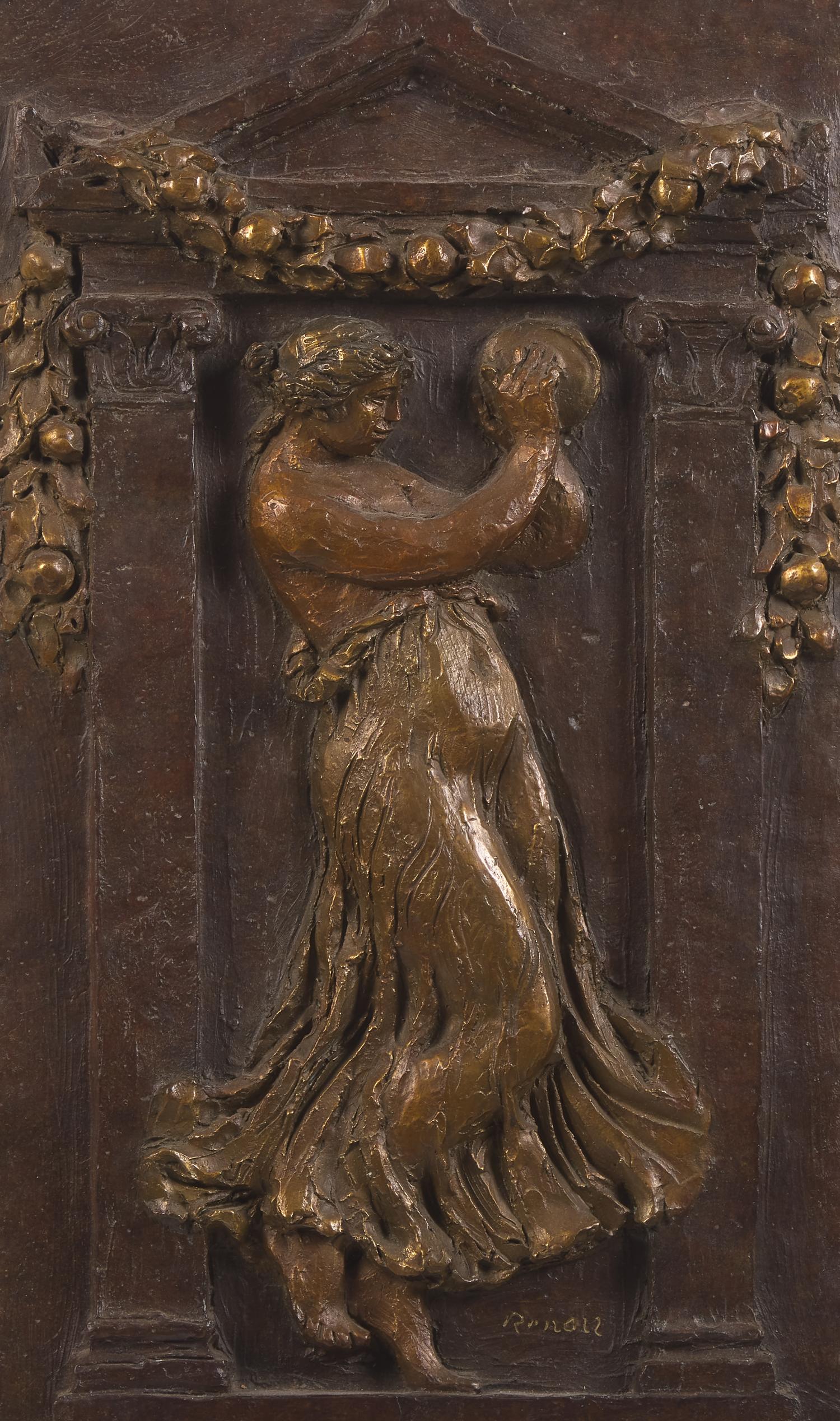 After Pierre-Auguste Renoir (French, 1841–1919) — Woman with Tambourine III , conceived 1918, cast 1984