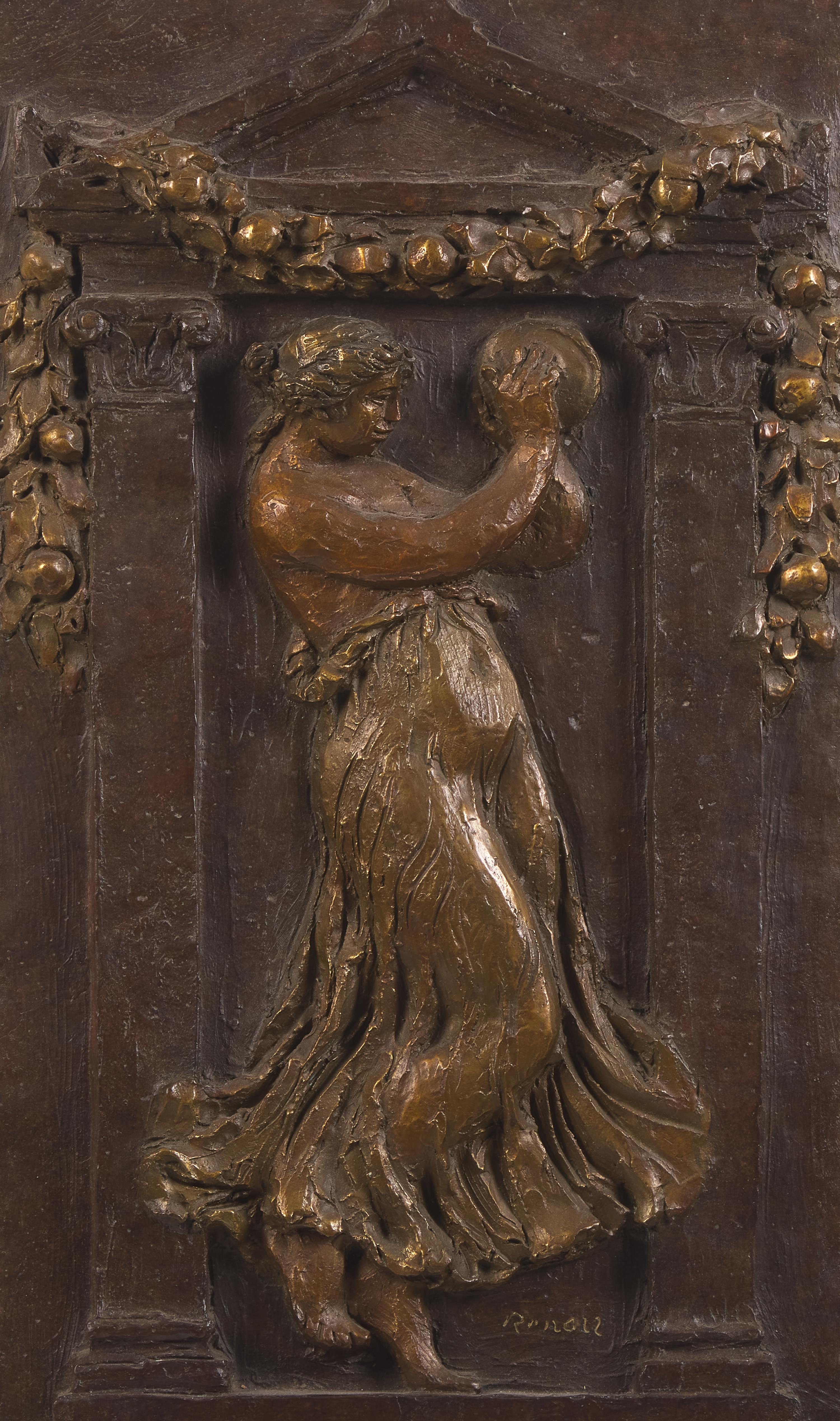 After Pierre-Auguste Renoir (French, 1841–1919) — Woman with Tambourine III , conceived 1918, cast 1984