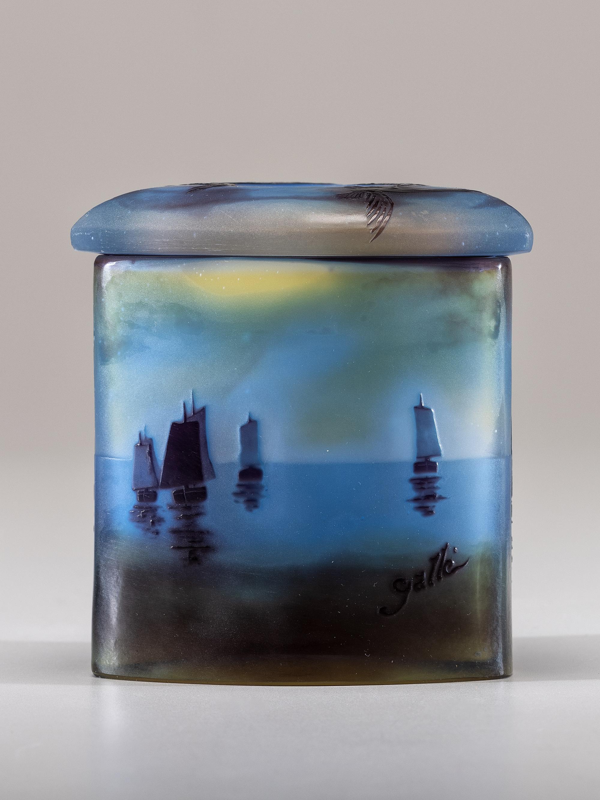 Seascape Lidded Box