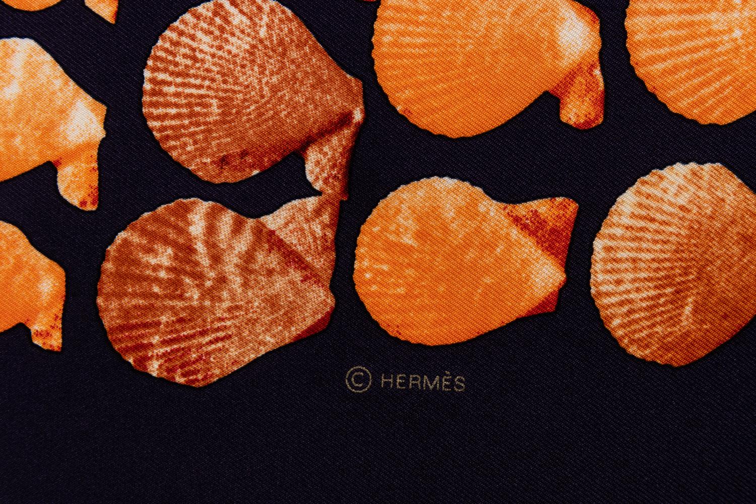 Two Hermès 90cm Silk Scarf