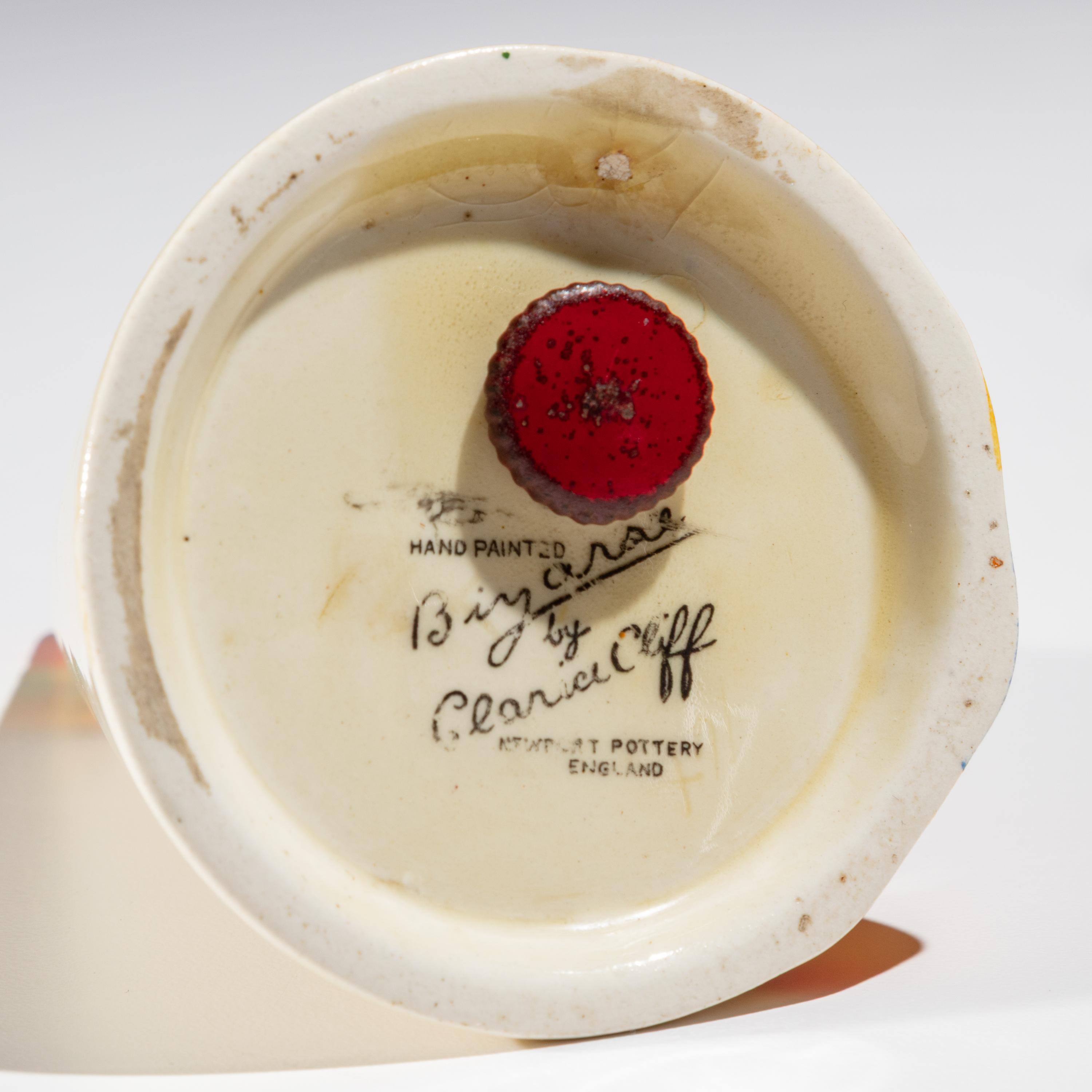 Clarice Cliff (English, 1899–1972) — Collection of 57 Conical Sugar Shakers and Custom Case