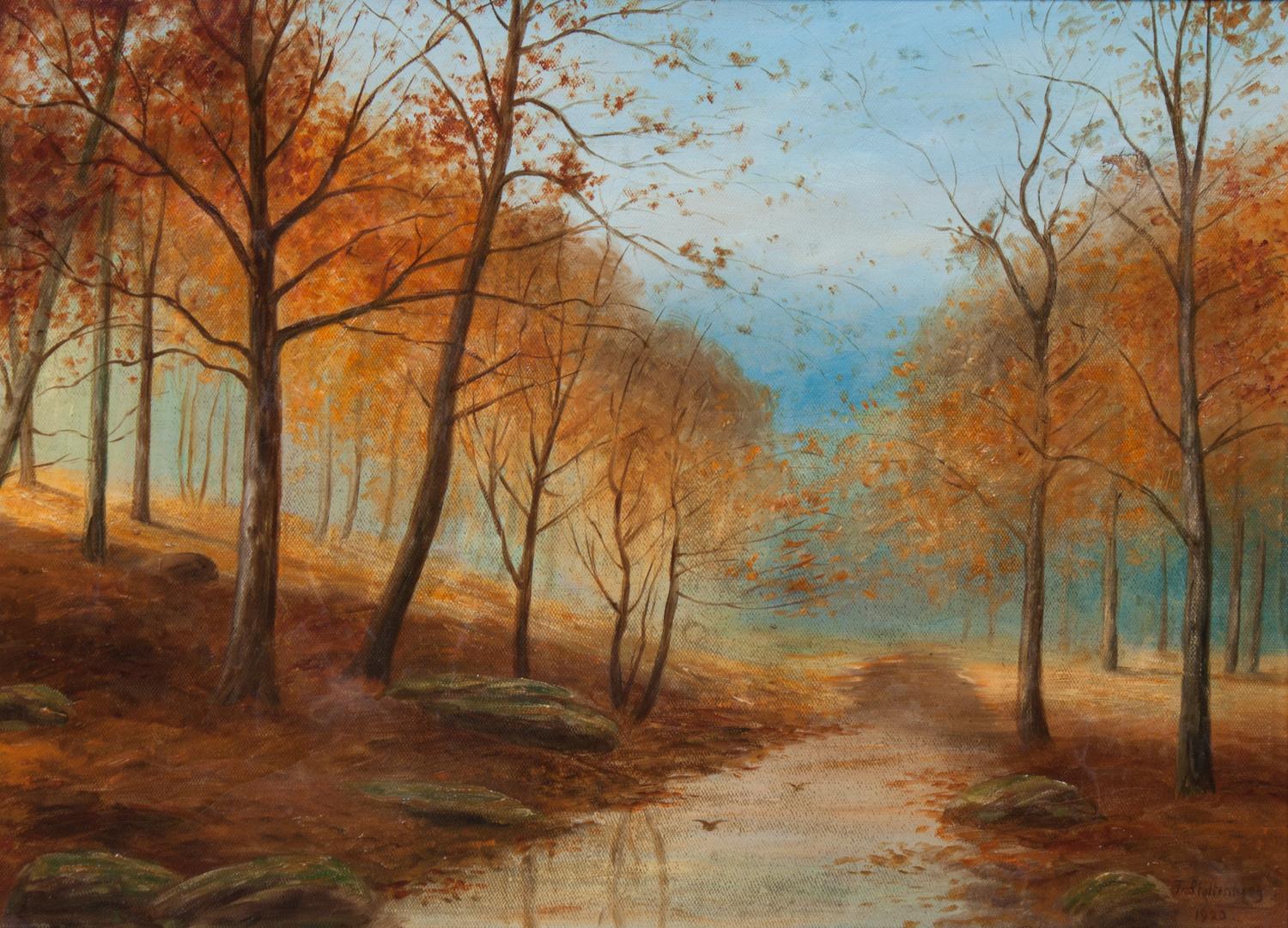 Frederick (Fritz) Stoltenberg, (Wisconsin, 1872-1925), Autumn Landscape, 1920