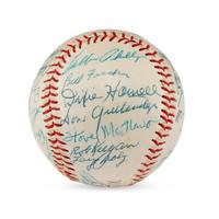 A 1957 Chicago White Sox Team Signed Autograph Baseball,