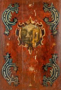 A Set of Four Italian Painted Panels