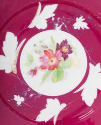 A Gardner Porcelain Teapot and Plate