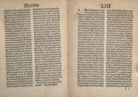 [Early Printing] [Incunabla] Augustinus Hipponensis. (Sermones sancti Augustini ad heremitas)