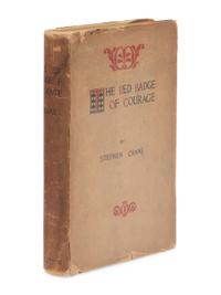 CRANE, Stephen (1871-1900). The Red Badge of Courage . An Episode of the American Civil War . New York: D. Appleton and Company, 1895.