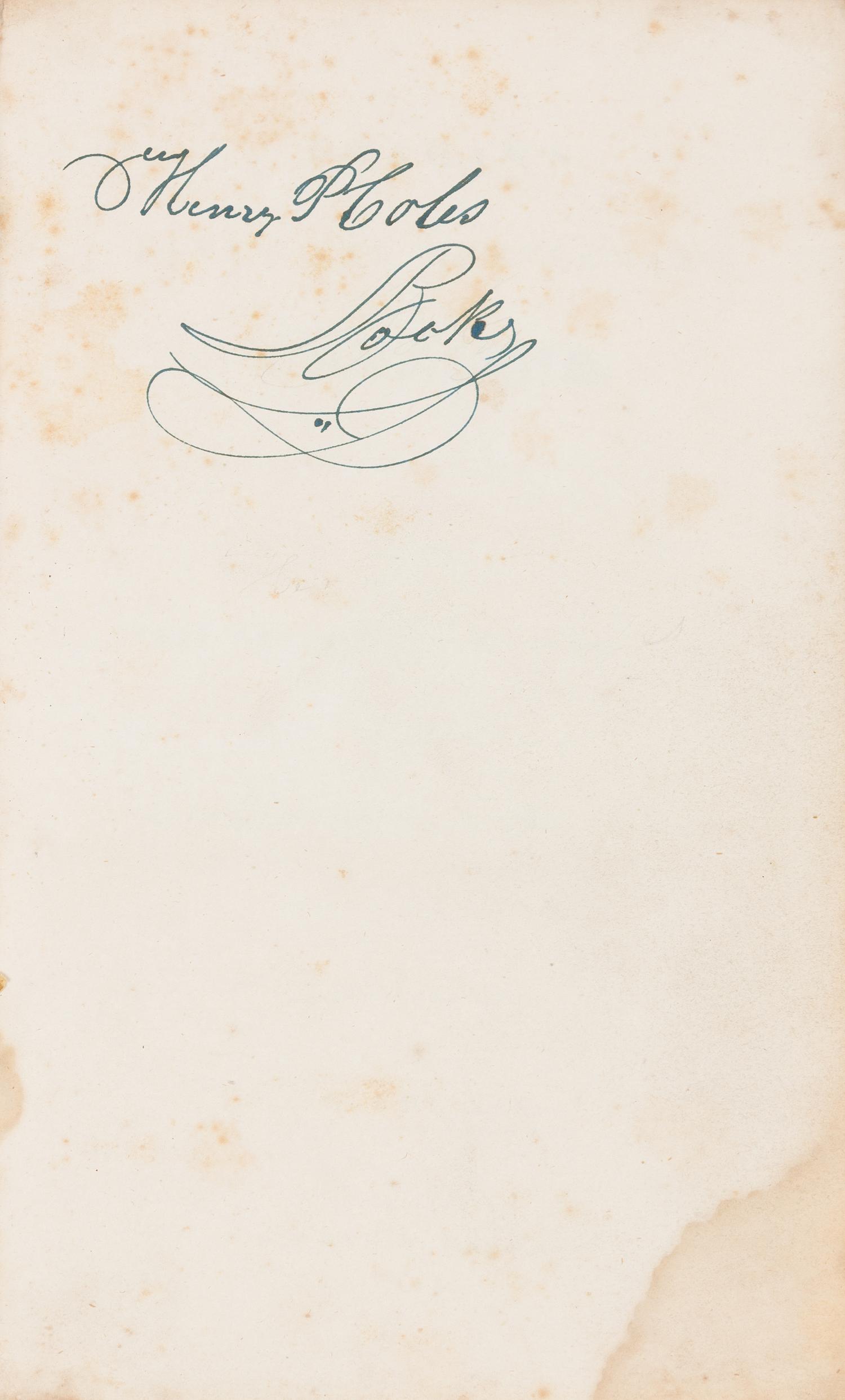 POE, Edgar Allan 1809-1849). 5 contributions in: Graham's Lady's and Gentleman's Magazine. Volume XIX. Philadelphia, 1841.
