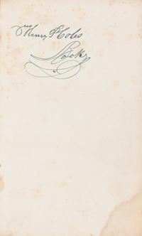 POE, Edgar Allan 1809-1849). 5 contributions in: Graham's Lady's and Gentleman's Magazine. Volume XIX. Philadelphia, 1841.