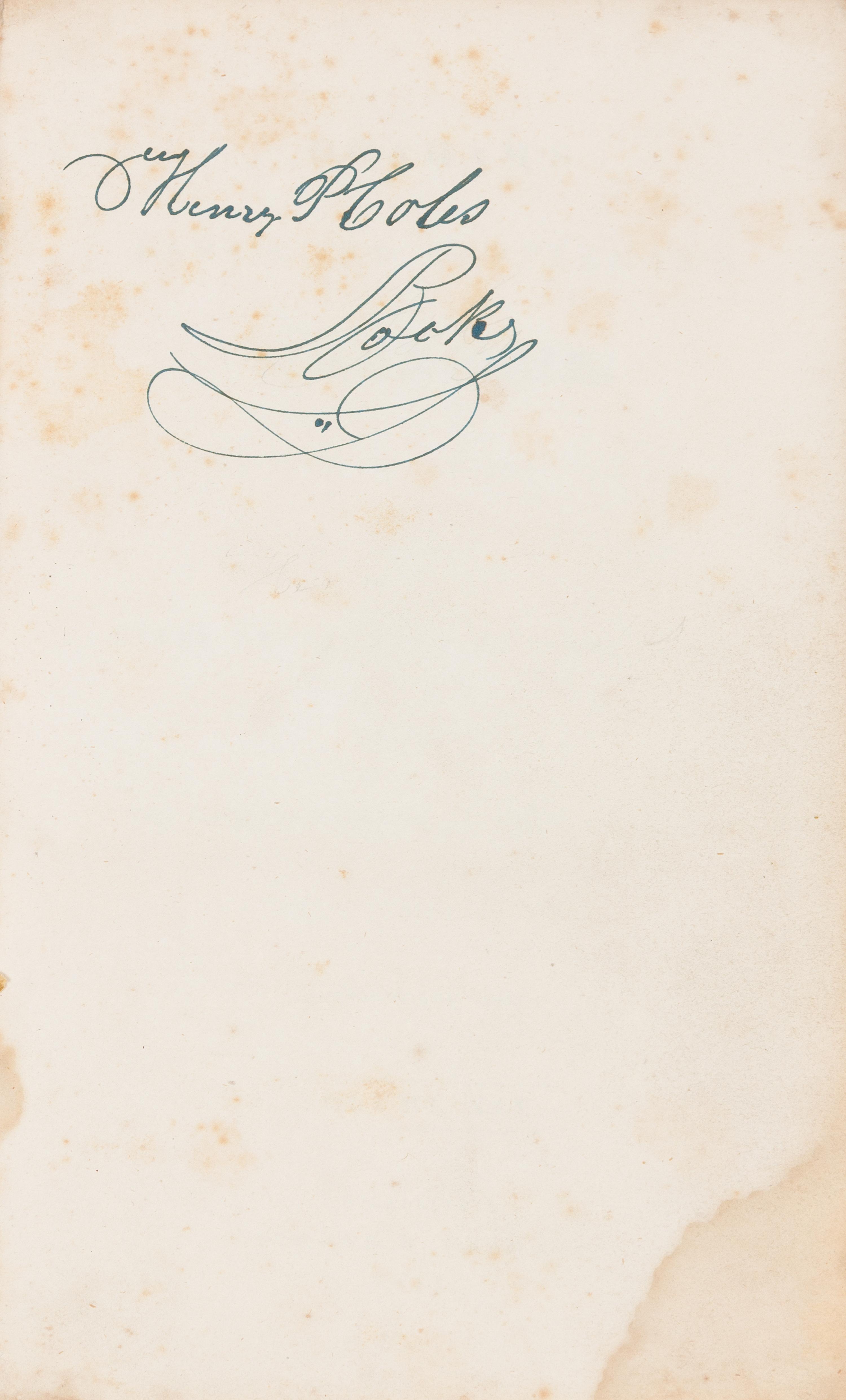 POE, Edgar Allan 1809-1849). 5 contributions in: Graham's Lady's and Gentleman's Magazine. Volume XIX. Philadelphia, 1841.
