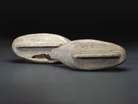 A Pair of Painted Wood Swan Decoys