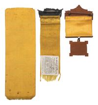[CIVIL WAR]. A group of 3 ribbons for National Association of Union Ex-Prisoners of War, identified to Erastus Winters, 50th Ohio Volunteer Infantry, Sultana s urvivor.