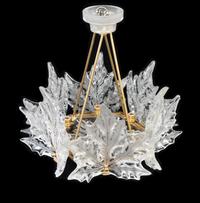 A Lalique Champs-Elysees Chandelier — 20TH CENTURY