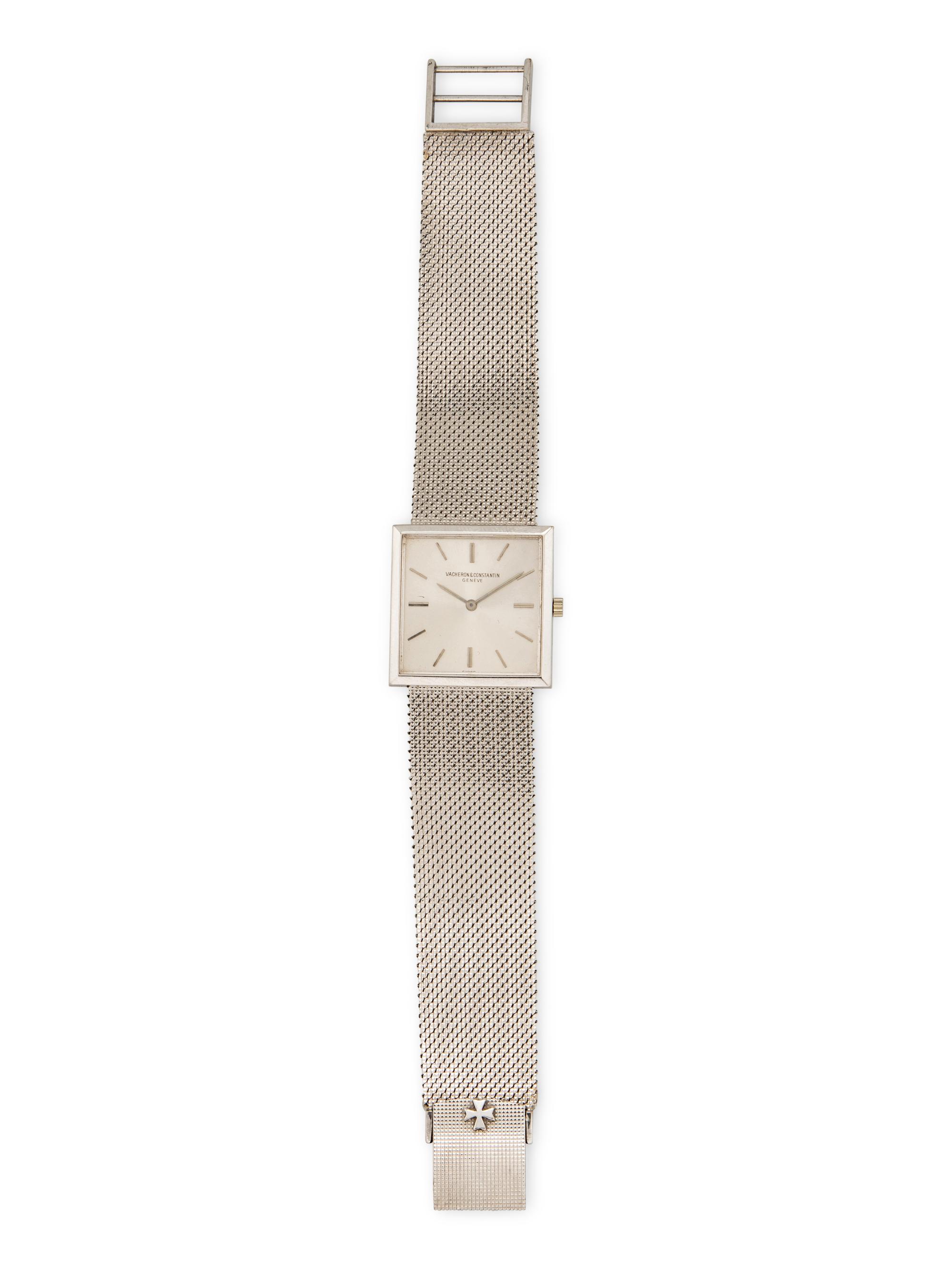 VACHERON & CONSTANTIN, 18K WHITE GOLD WATCH