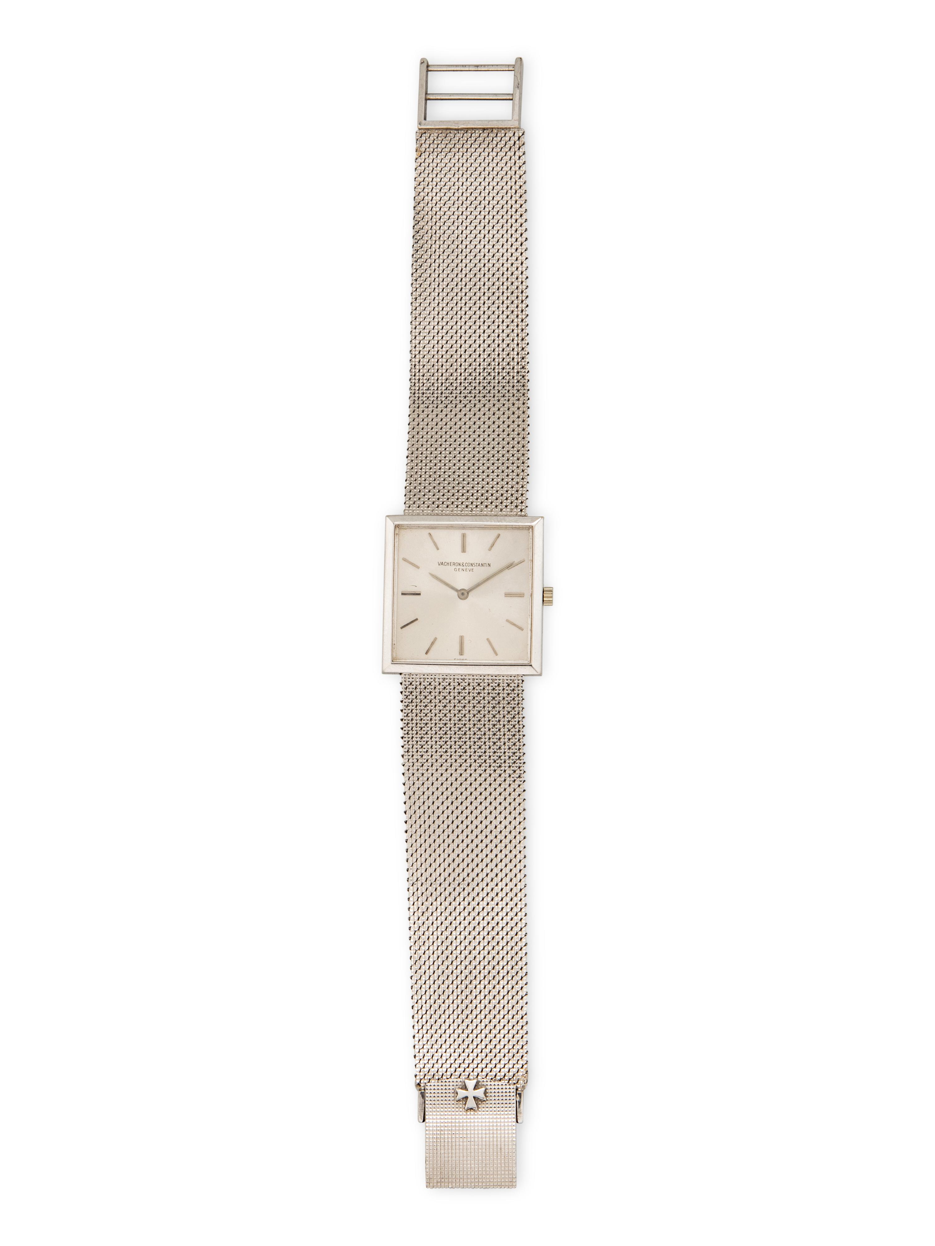 VACHERON & CONSTANTIN, 18K WHITE GOLD WATCH