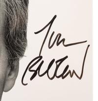 [ENTERTAINMENT] -- [SPORTS]. Autographs from actors, illustrators, and journalists, comprising:
