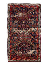 A Zeychour Kuba St. Andrew's Cross Wool Rug