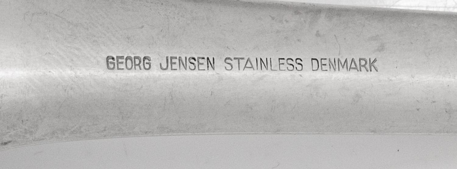 Tuja / Tanaqvil Partial Service of Eight. 51 parts. Georg Jensen, Denmark