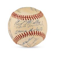 A 1939 Philadelphia Phillies Team Signed Autograph Baseball (Beckett Authentication Services)