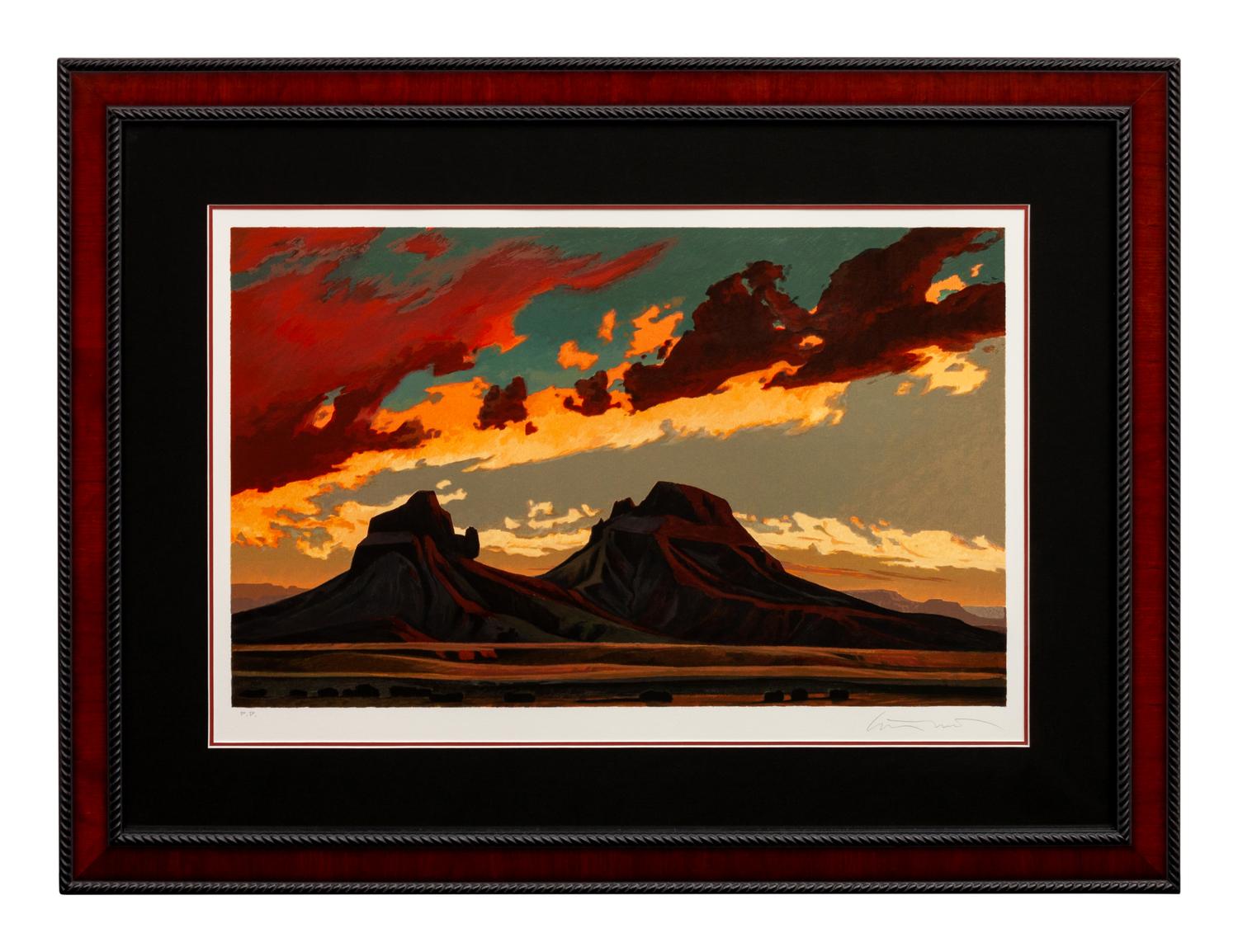 Desert Sunset, Printer's Proof