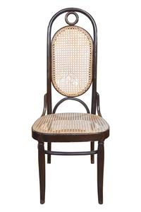 A Set of Six Bentwood and Cane Chairs 17" W x 16.5" D x 44.5" H, seat height 18" — Austria, Circa 1900