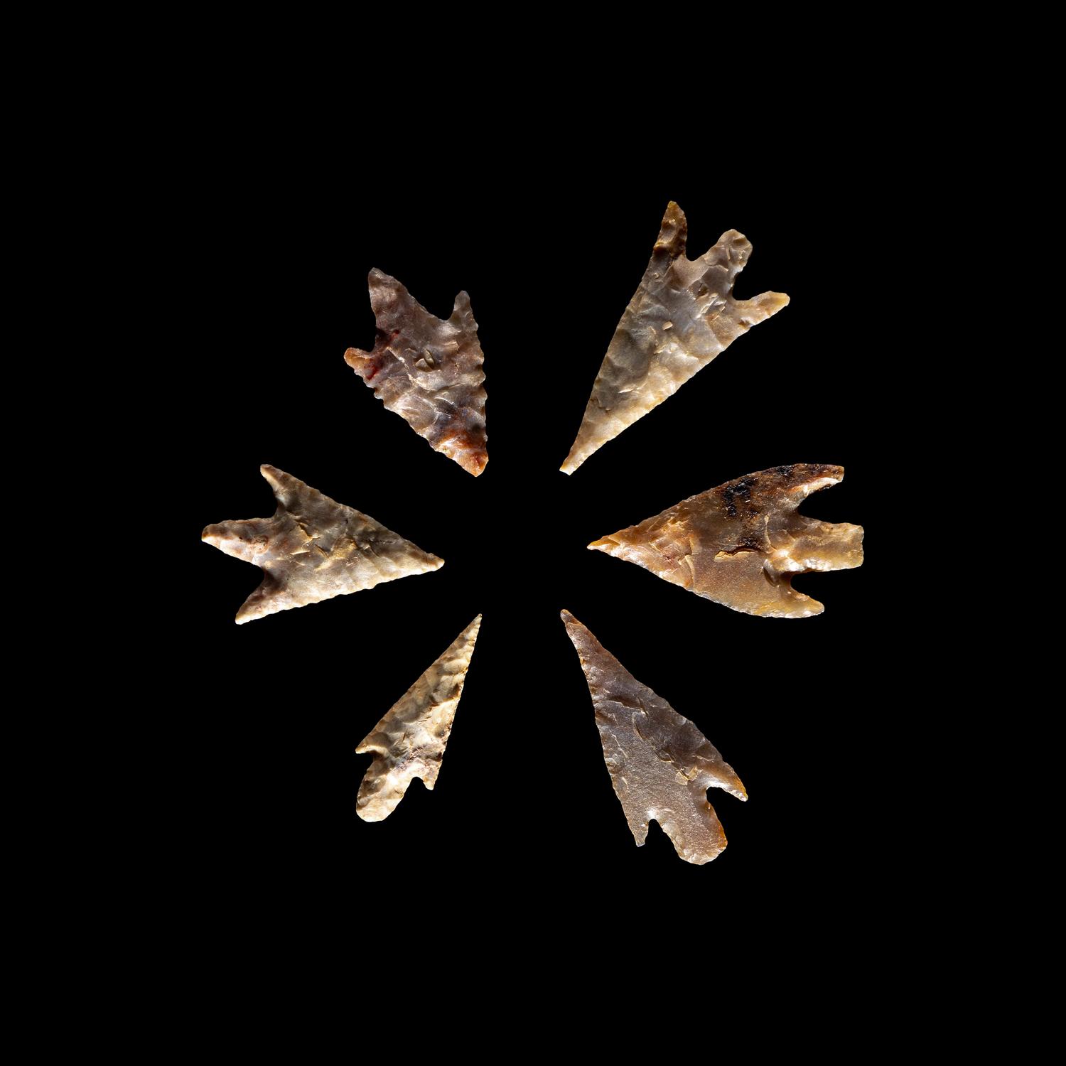 101 Neolithic Flint Points