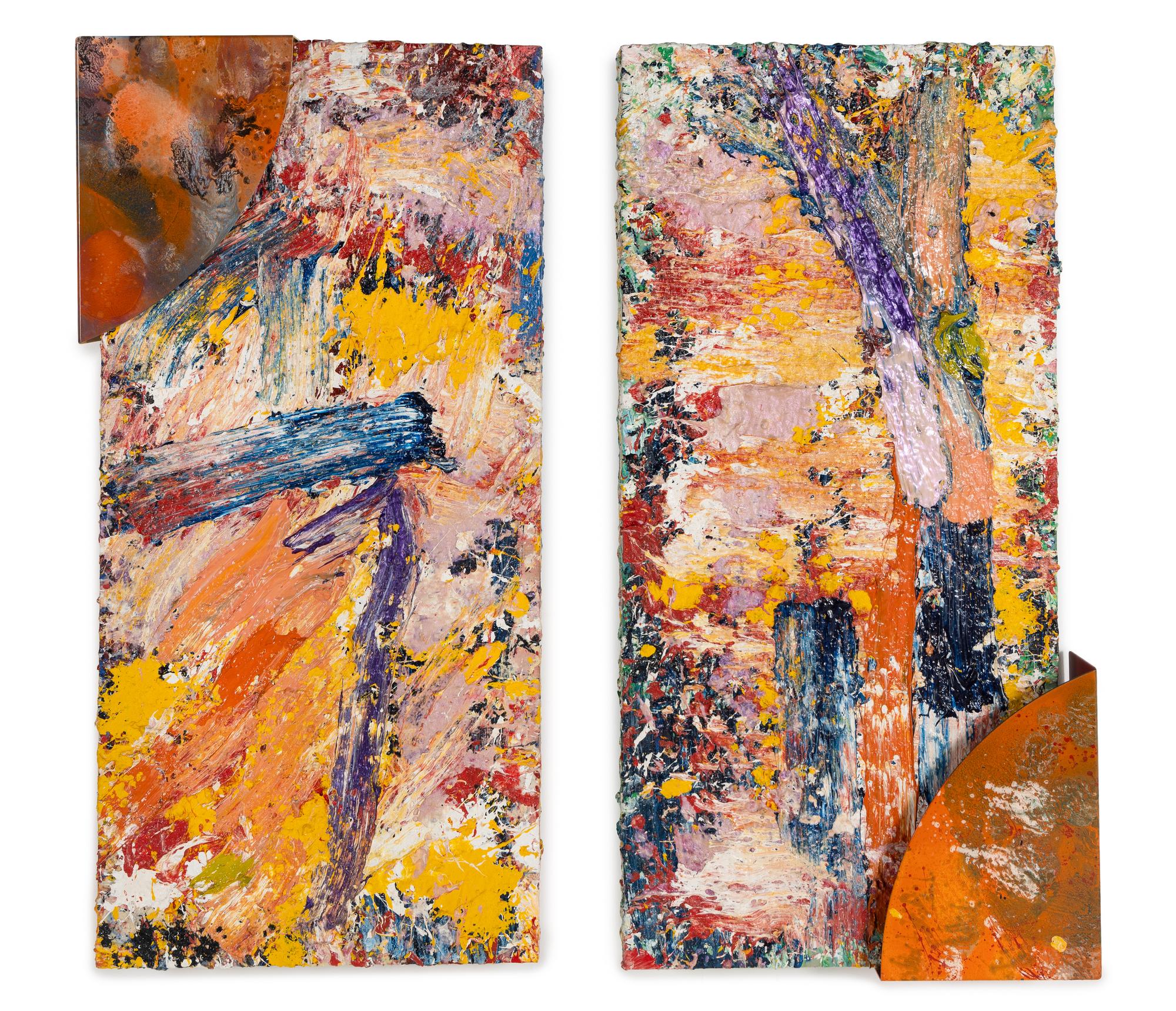 The Marks (diptych) , late 1970s