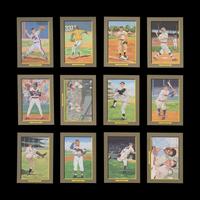 A Complete Run of 1984-97 Series One Through Nine Perez-Steele Baseball Hall of Fame Great Moments Cards
