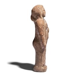 An Egyptian Terracotta Figure of Isis-Thermuthis