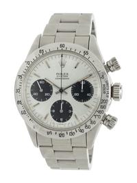 ROLEX, REF. 6265 STAINLESS STEEL SIGMA DIAL 'COSMOGRAPH DAYTONA' WATCH
