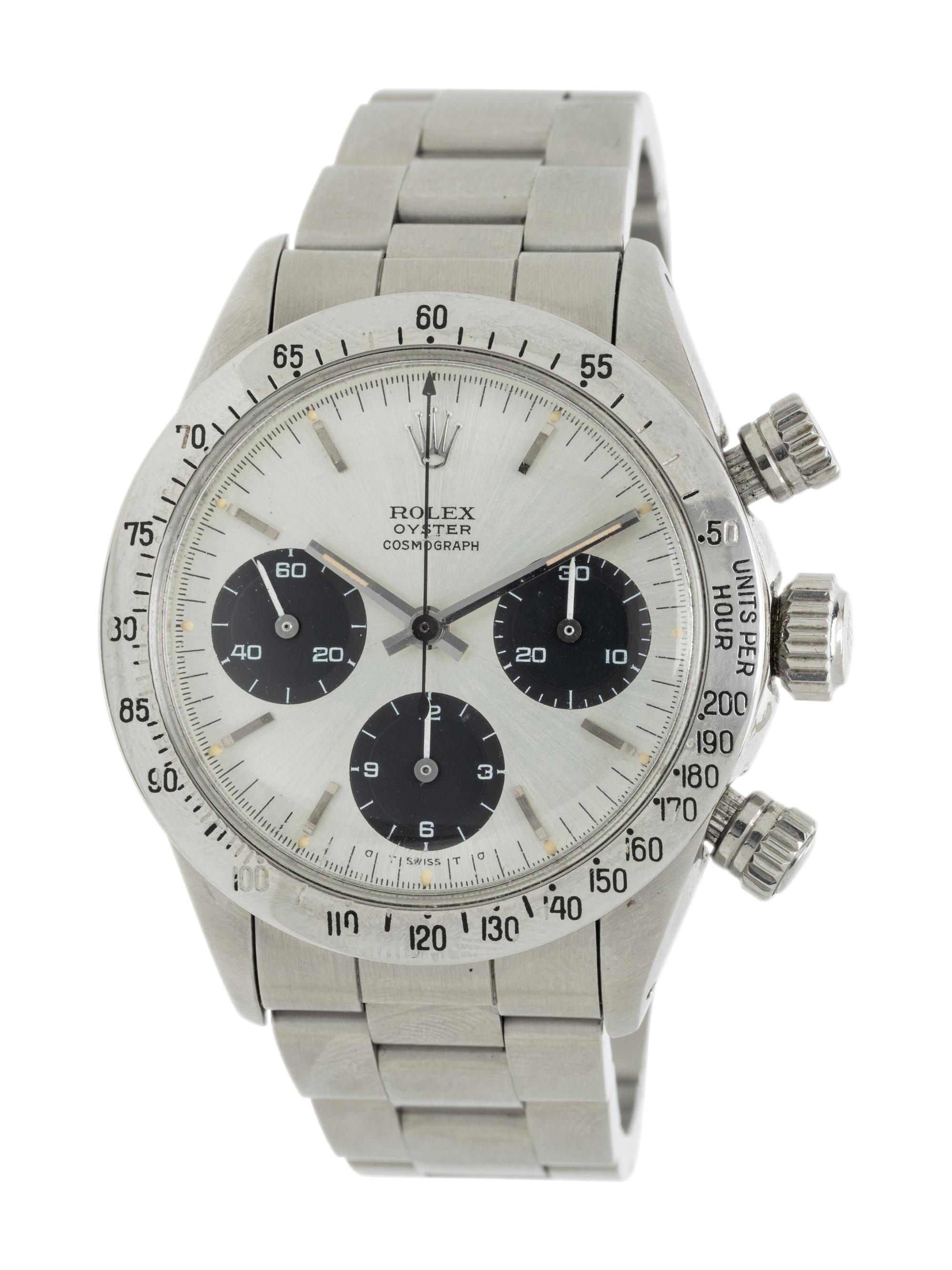 ROLEX, REF. 6265 STAINLESS STEEL SIGMA DIAL 'COSMOGRAPH DAYTONA' WATCH